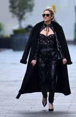 ASHLEY ROBERTS Leaves Global Radio in London 12/16/2020