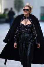 ASHLEY ROBERTS Leaves Global Radio in London 12/16/2020