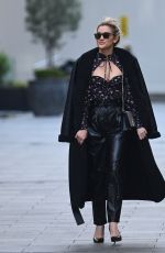 ASHLEY ROBERTS Leaves Global Radio in London 12/16/2020
