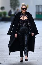 ASHLEY ROBERTS Leaves Global Radio in London 12/16/2020