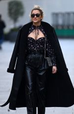 ASHLEY ROBERTS Leaves Global Radio in London 12/16/2020