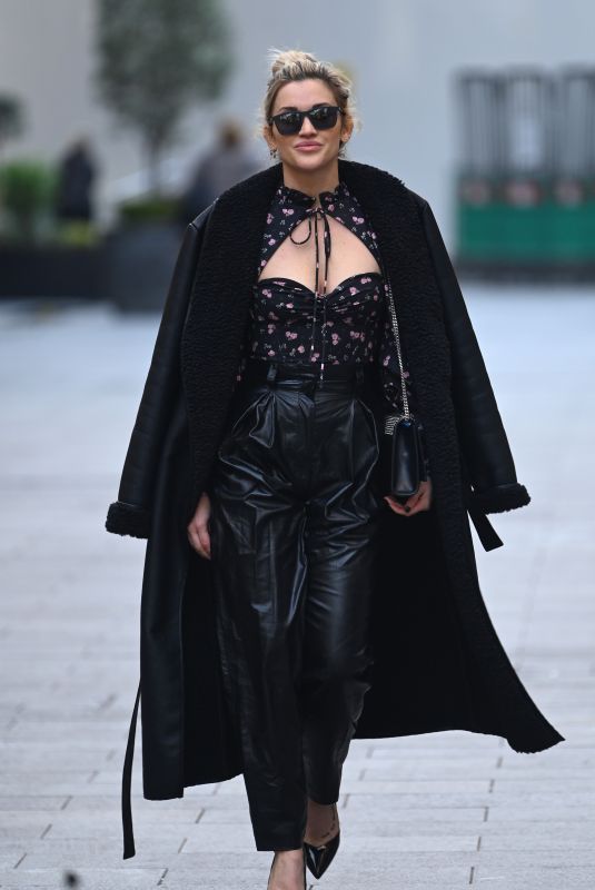 ASHLEY ROBERTS Leaves Global Radio in London 12/16/2020