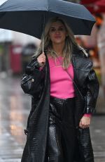 ASHLEY ROBERTS Leaves Global Studios in London 12/03/2020