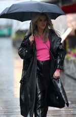 ASHLEY ROBERTS Leaves Global Studios in London 12/03/2020
