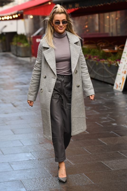 ASHLEY ROBERTS Leaves Global Studios in London 12/15/2020