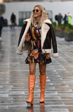 ASHLEY ROBERTS Leaves Heart FM in London 12/01/2020