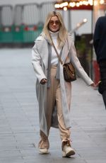 ASHLEY ROBERTS Leaves Heart FM Studios in London 12/07/2020
