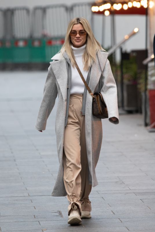 ASHLEY ROBERTS Leaves Heart FM Studios in London 12/07/2020