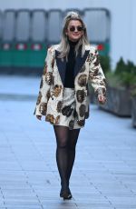 ASHLEY ROBERTS Leaves Heart FM Studios in London 12/17/2020