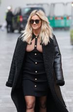 ASHLEY ROBERTS Leaves Heart Radio Breakfast Show in London 12/11/2020
