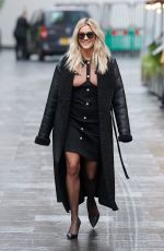 ASHLEY ROBERTS Leaves Heart Radio Breakfast Show in London 12/11/2020