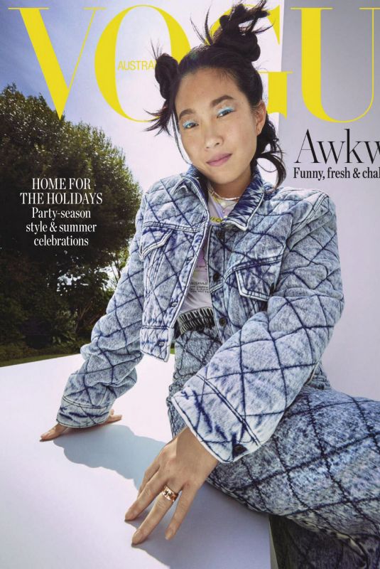 AWKWAFINA in Vogue Magazine, Australia December 2020