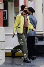 BELLA HADID Arrives at a Photoshoot in New York 12/08/2020