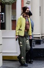 BELLA HADID Arrives at a Photoshoot in New York 12/08/2020