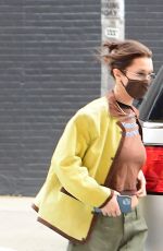 BELLA HADID Arrives at a Photoshoot in New York 12/08/2020