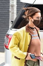 BELLA HADID Arrives at a Photoshoot in New York 12/08/2020