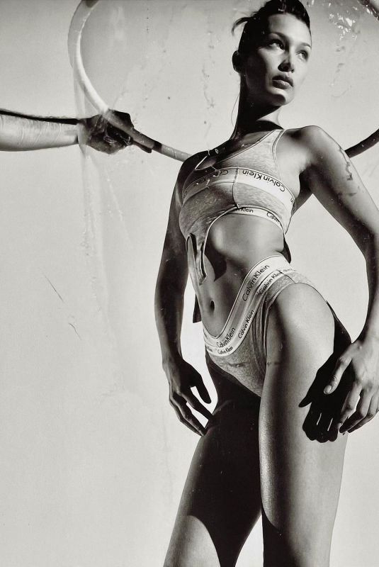BELLA HADID for Calvin Klein, December 2020