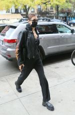 BELLA HADID Heading to a Supermarket in New York 12/01/2020