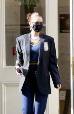BELLA HADID Heading to Bar Pitti in New York 12/13/2020