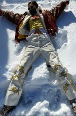BELLA HADID in the Snow - Instagram Photos and Video 12/17/2020