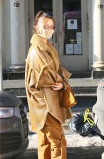 BELLA HADID Leaves Her Apartment in New York 12/21/2020