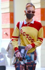 BELLA HADID Leaves Her Apartment in New York 12/23/2020