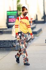 BELLA HADID Leaves Her Apartment in New York 12/23/2020