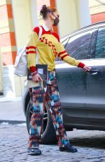 BELLA HADID Leaves Her Apartment in New York 12/23/2020