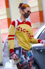 BELLA HADID Leaves Her Apartment in New York 12/23/2020