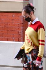 BELLA HADID Leaves Her Apartment in New York 12/23/2020