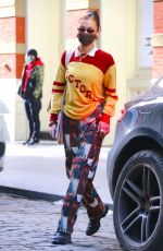 BELLA HADID Leaves Her Apartment in New York 12/23/2020