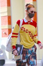 BELLA HADID Leaves Her Apartment in New York 12/23/2020