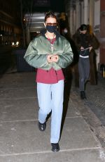 BELLA HADID Night Out in New York 12/22/2020