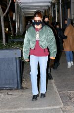 BELLA HADID Night Out in New York 12/22/2020