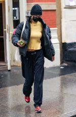 BELLA HADID Out and About in New York 12/05/2020