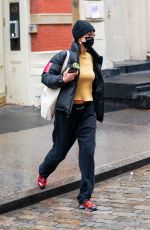 BELLA HADID Out and About in New York 12/05/2020