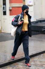 BELLA HADID Out and About in New York 12/05/2020