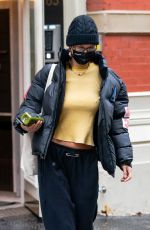 BELLA HADID Out and About in New York 12/05/2020