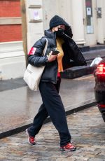 BELLA HADID Out and About in New York 12/05/2020