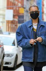 BELLA HADID Out and About in New York 12/13/2020