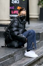 BELLA HADID Out Shopping in New York 12/02/2020