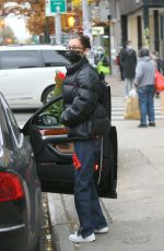 BELLA HADID Out Shopping in New York 12/02/2020