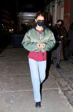 BELLA HAID Out and About in New York 12/22/2020