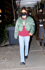BELLA HAID Out and About in New York 12/22/2020