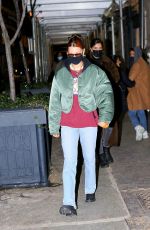 BELLA HAID Out and About in New York 12/22/2020