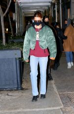 BELLA HAID Out and About in New York 12/22/2020