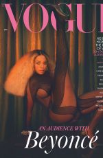 BEYONCE in Vogue Magazine, UK December 2020