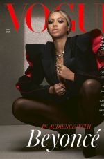 BEYONCE in Vogue Magazine, UK December 2020