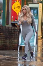 BIANCA GASCOIGNE in Tights Heading to Morrisons in Kent 12/21/2020