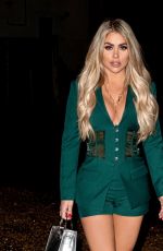 BIANCA GASCOIGNE Leaves Sheesh in Chigwell 12/13/2020